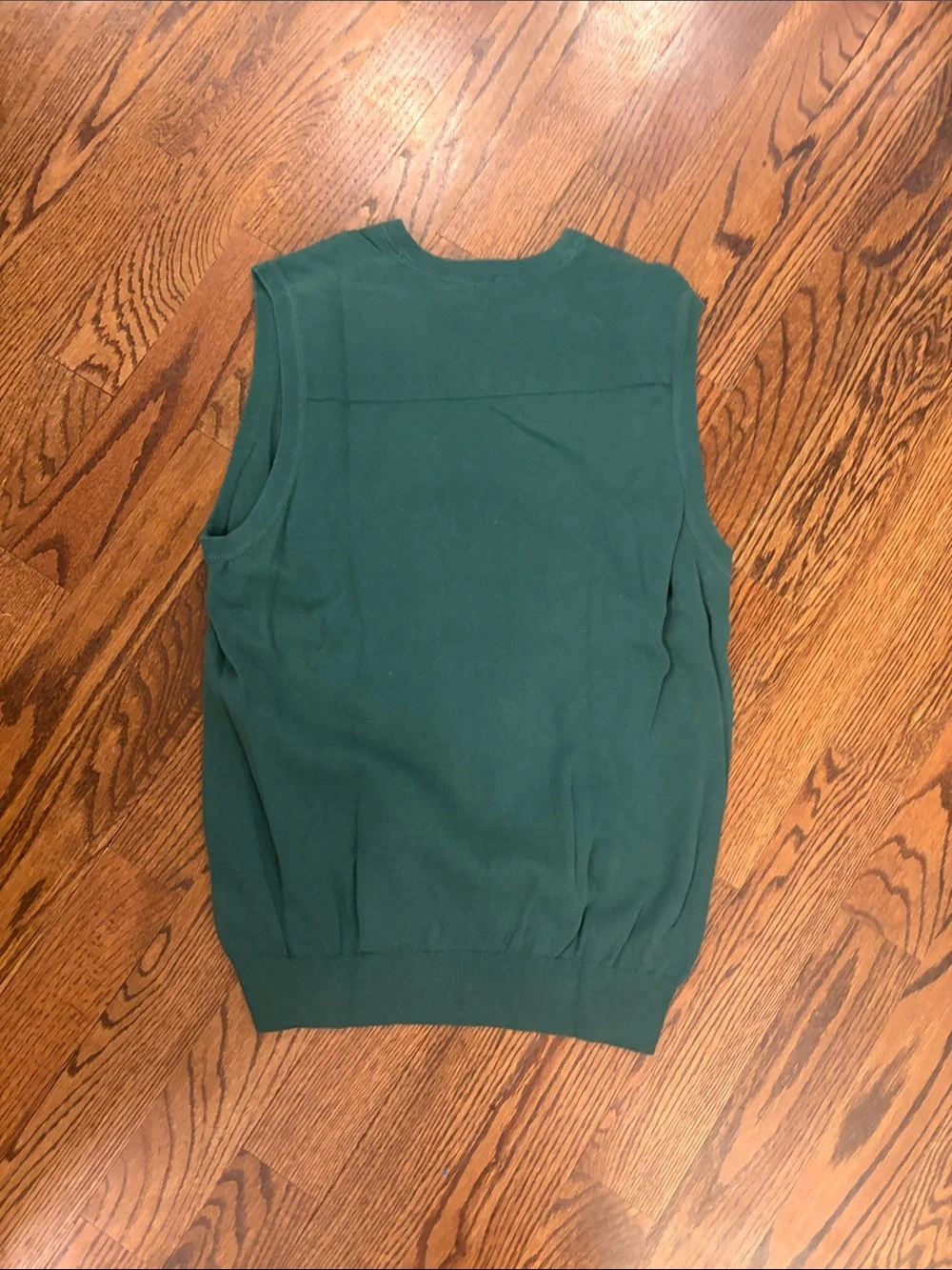 Izod Forest Green V-Neck Men's Sweater Vest